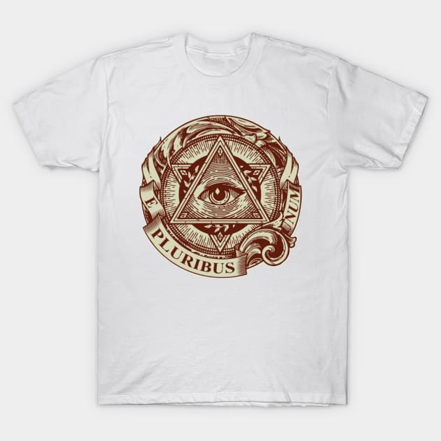 E Pluribus Unum T-Shirt by MysticTimeline